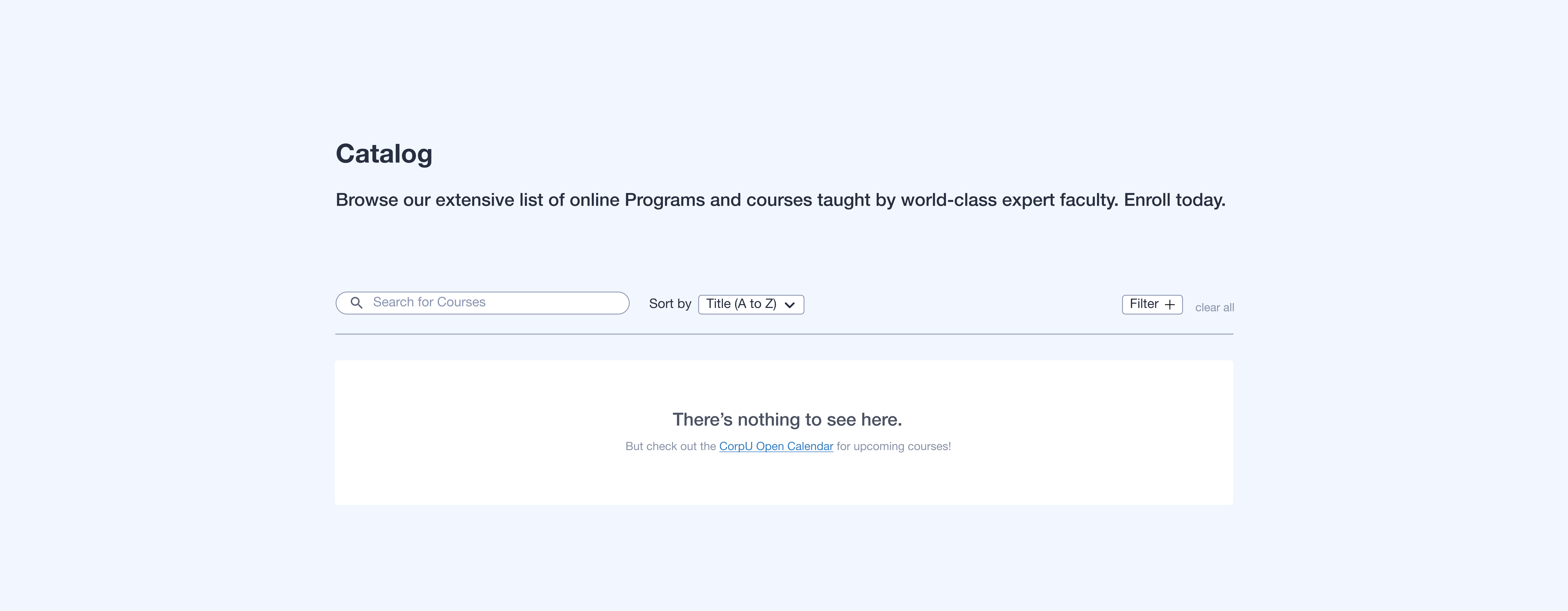 Portfolio Course catalog Portfolio Course catalog